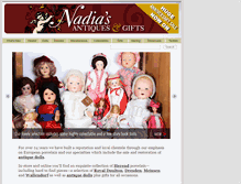 Tablet Screenshot of nadiasantiques.com